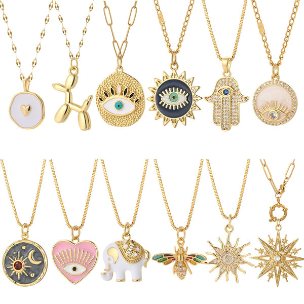 Colar Signos Feminino _ Aço Inoxidável
